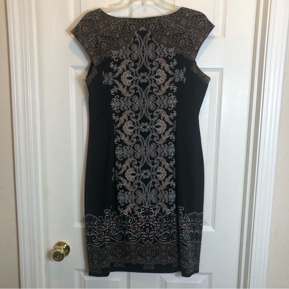 Maggy London Sleeveless Lined Dress  Size 14